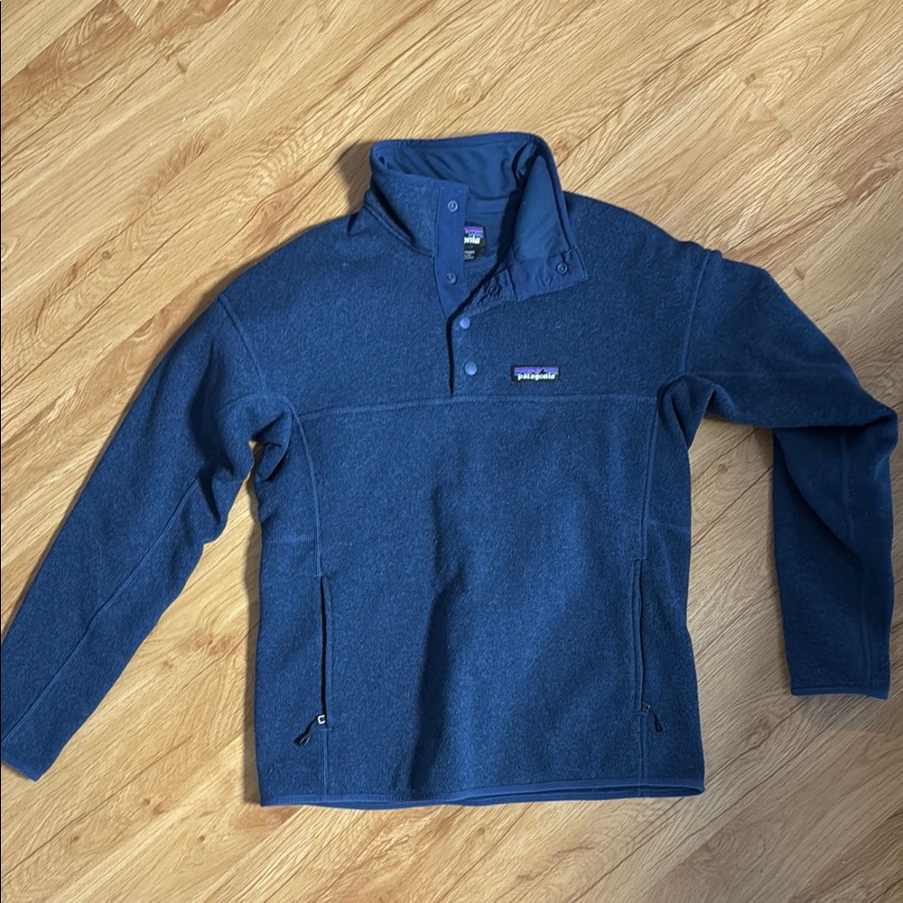 Patagonia better sweater pullover with pockets